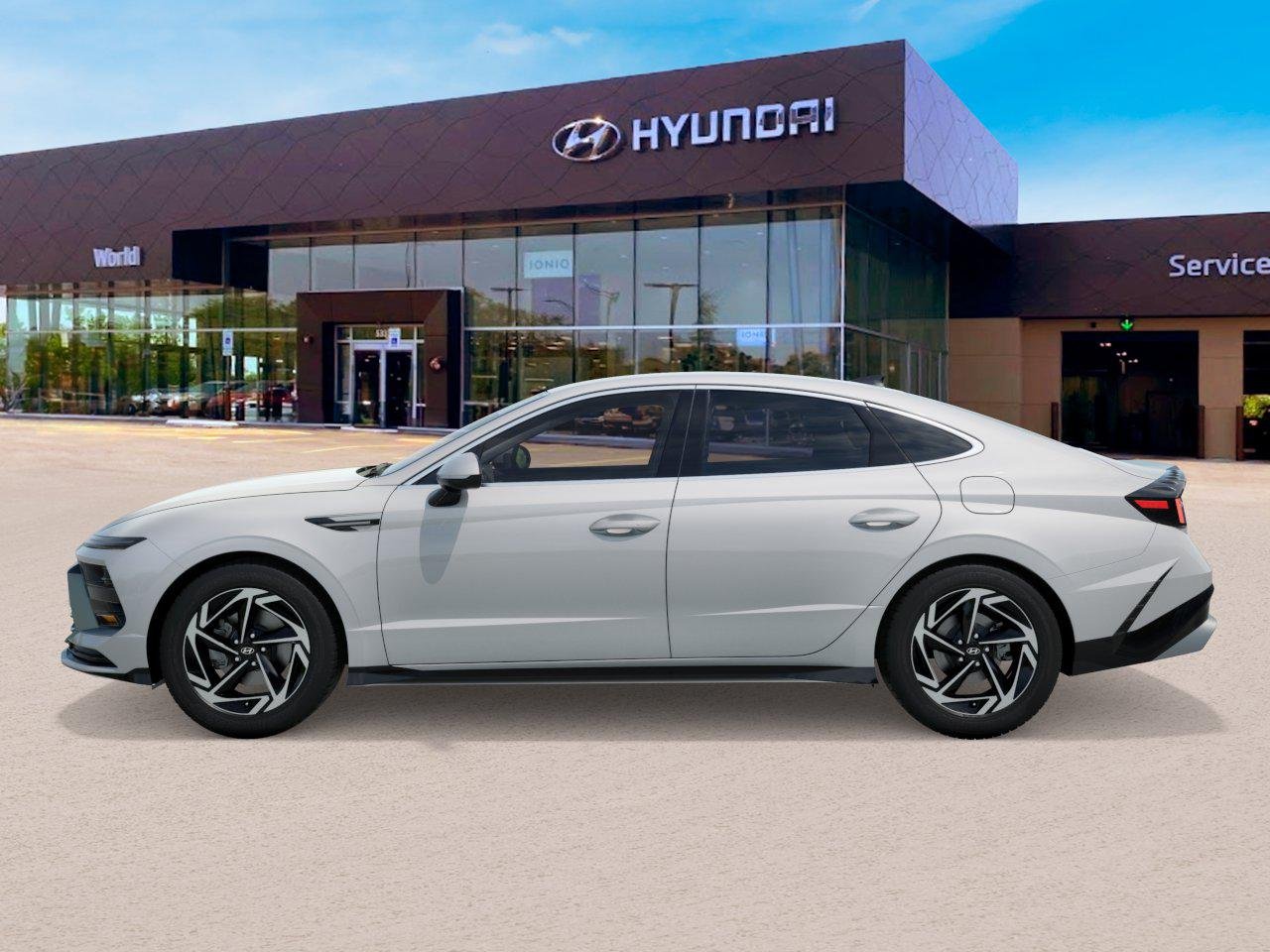 New 2026 Serenity White Hyundai SEL Sport image 3