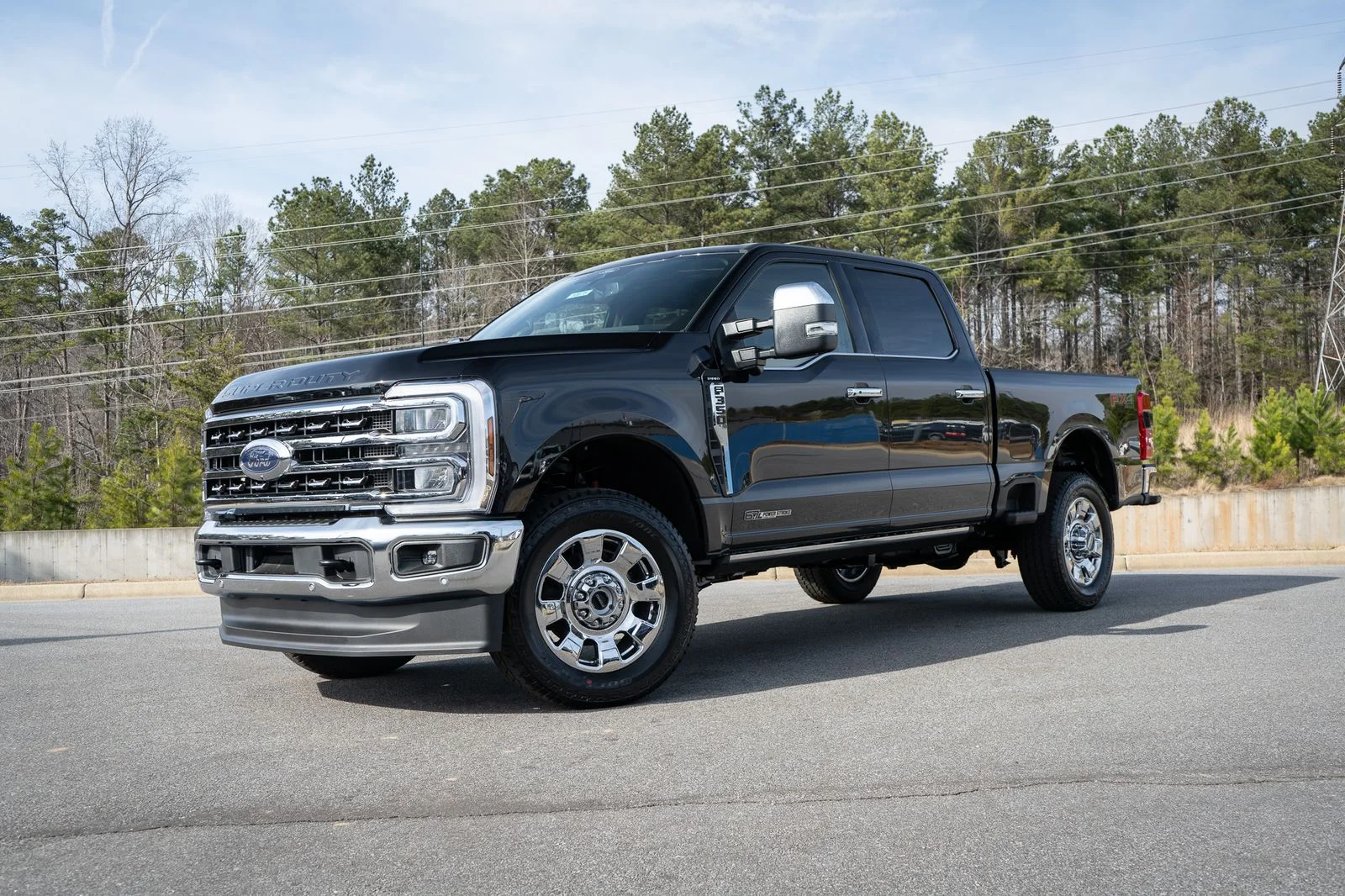 New 2026 Agate Black Metallic Ford F-350® Lariat® image 3