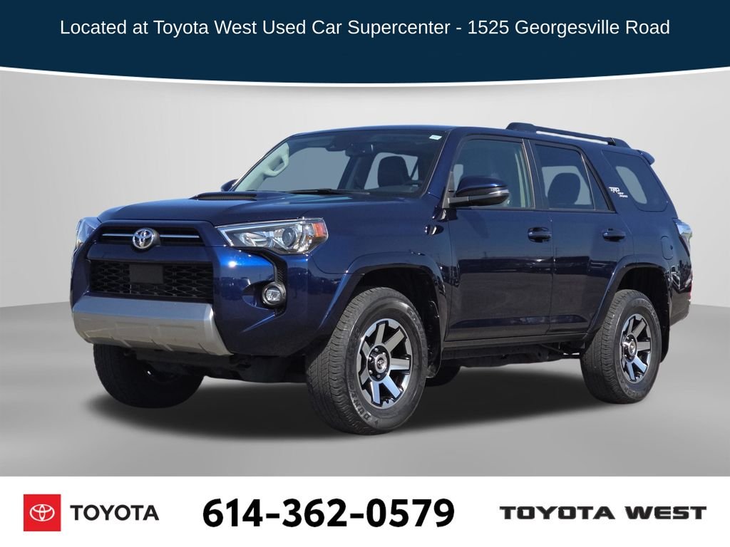 Used 2023 Blue Toyota TRD Off-Road Premium image 1