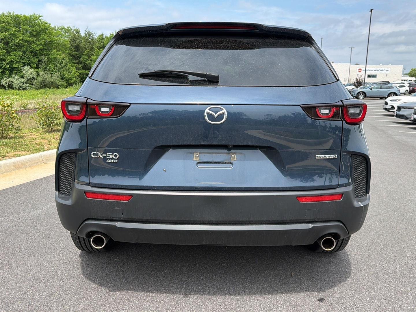 Used 2025 Ingot Blue Metallic Mazda 2.5 S Preferred Package image 2