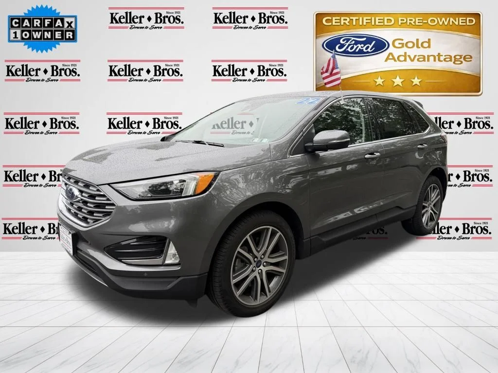 Certified Used 2022 Gray Ford Titanium image 3