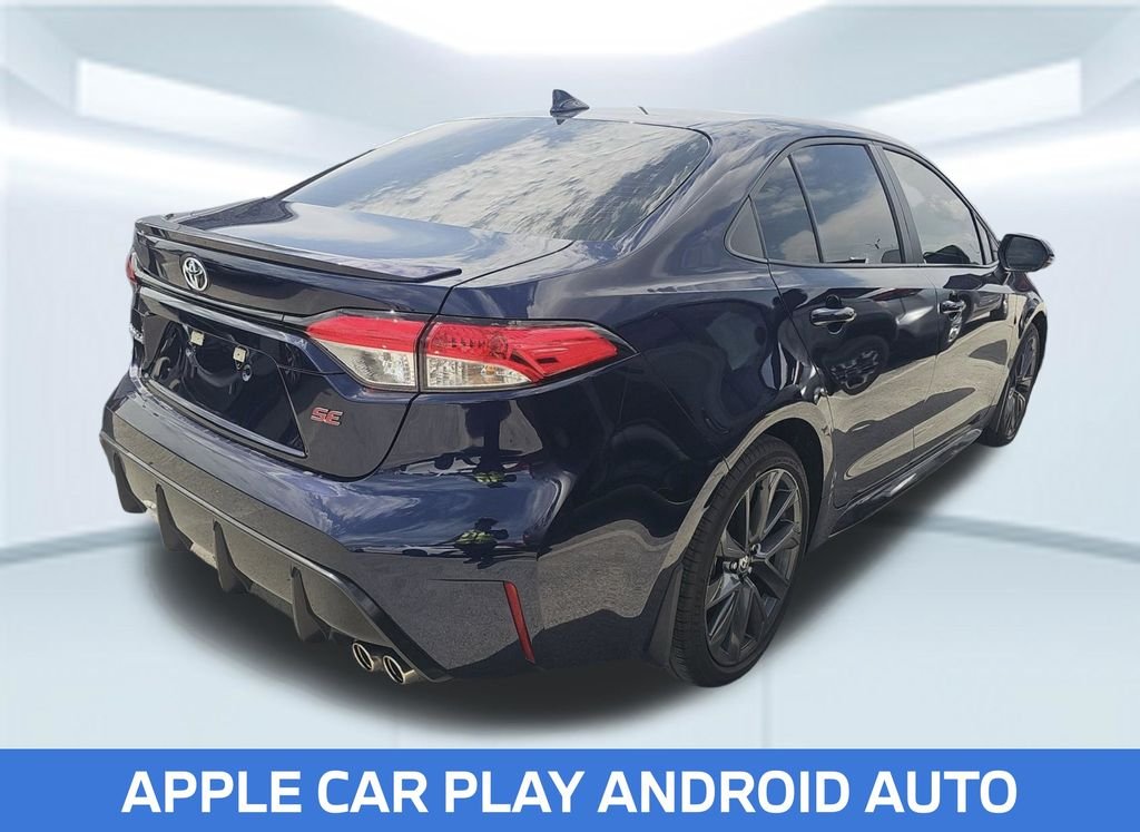 Used 2025 Blue Toyota SE image 2
