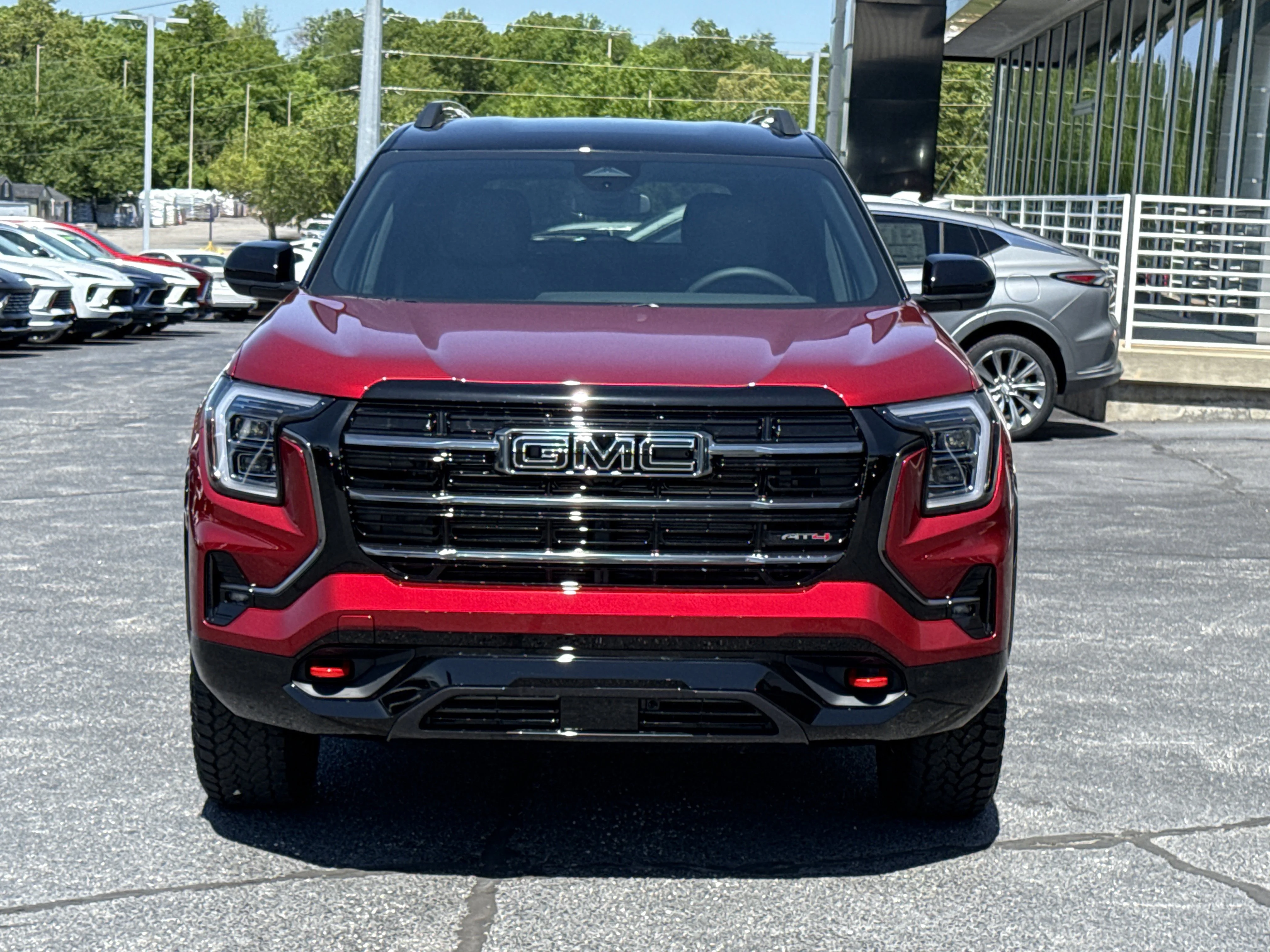 New 2026 Volcanic Red Tintcoat GMC AWD AT4 image 13