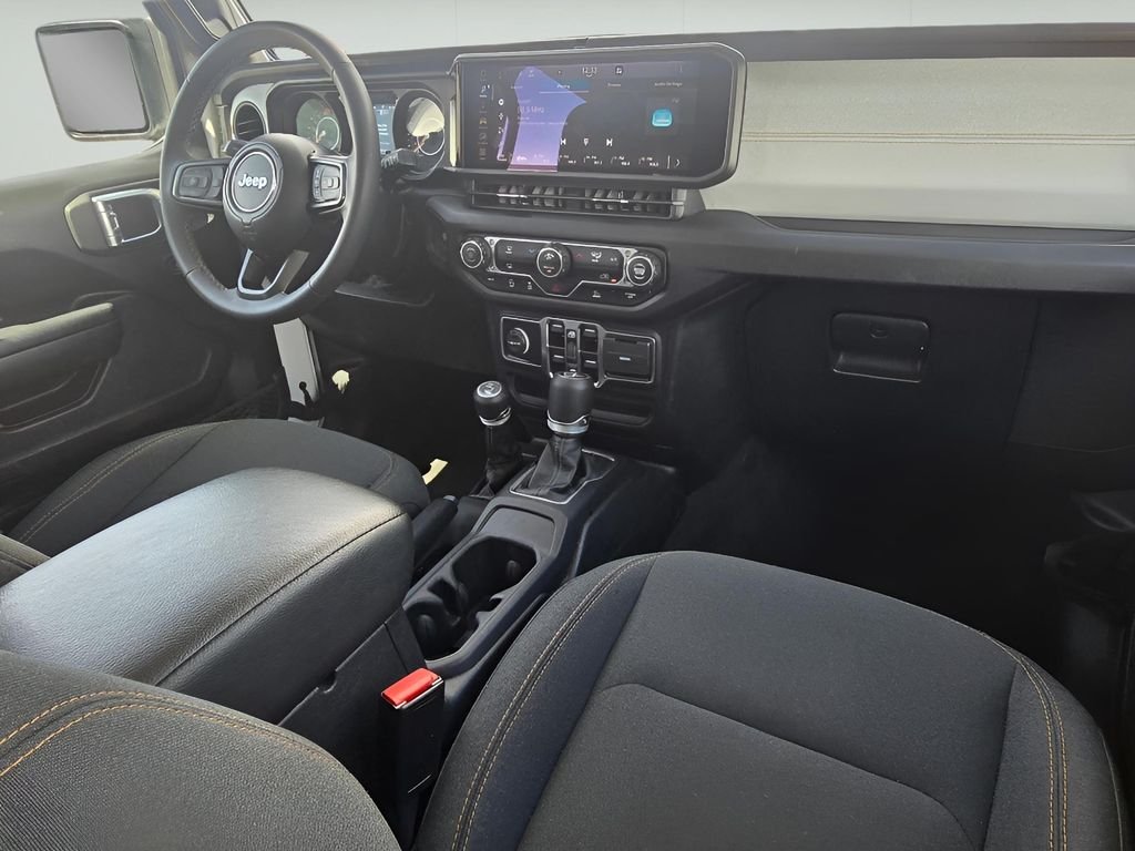 Used 2025 Bright White Clearcoat Jeep Sport S image 12