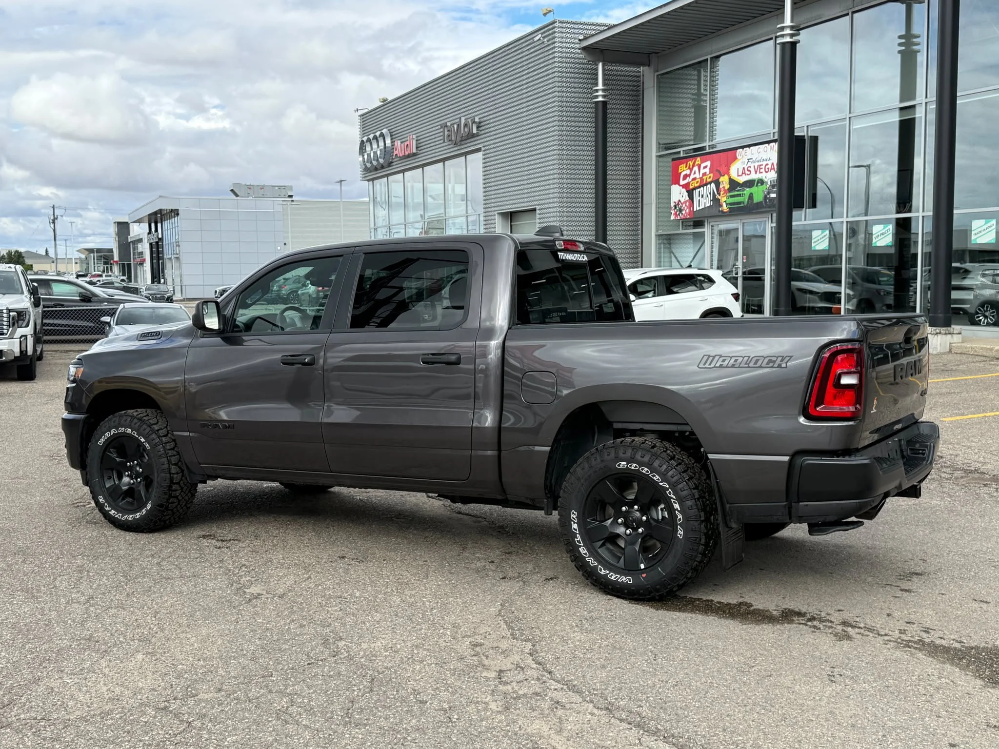 Certified Used 2026 Granite Crystal Metallic Ram Warlock 4x4*6 Pass | 3.0L I6 | 33in Tires | Adaptive Cruise | Remote Start | Park Assist image 8