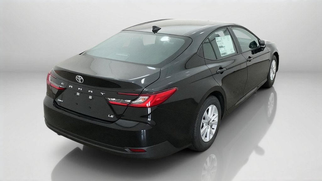 New 2026 Midnight Black Metallic Toyota LE image 49