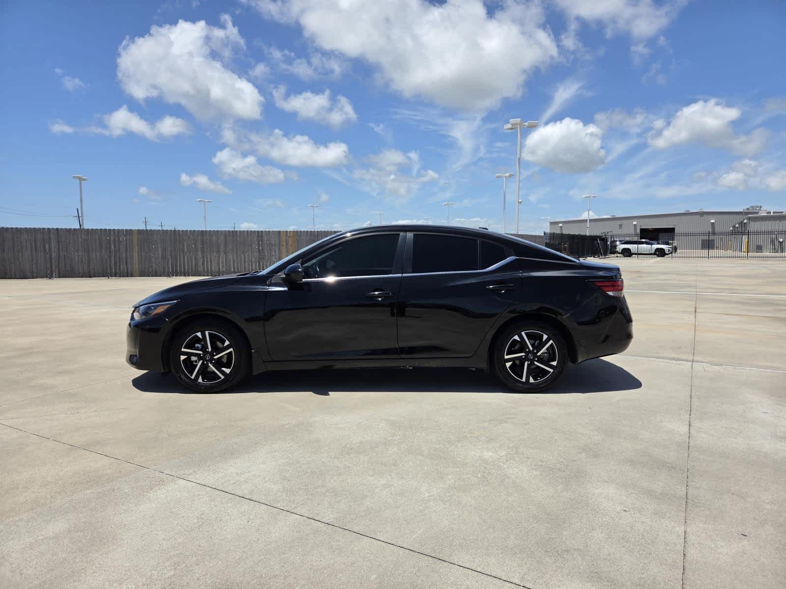 Used 2025 Super Black Nissan SV image 2