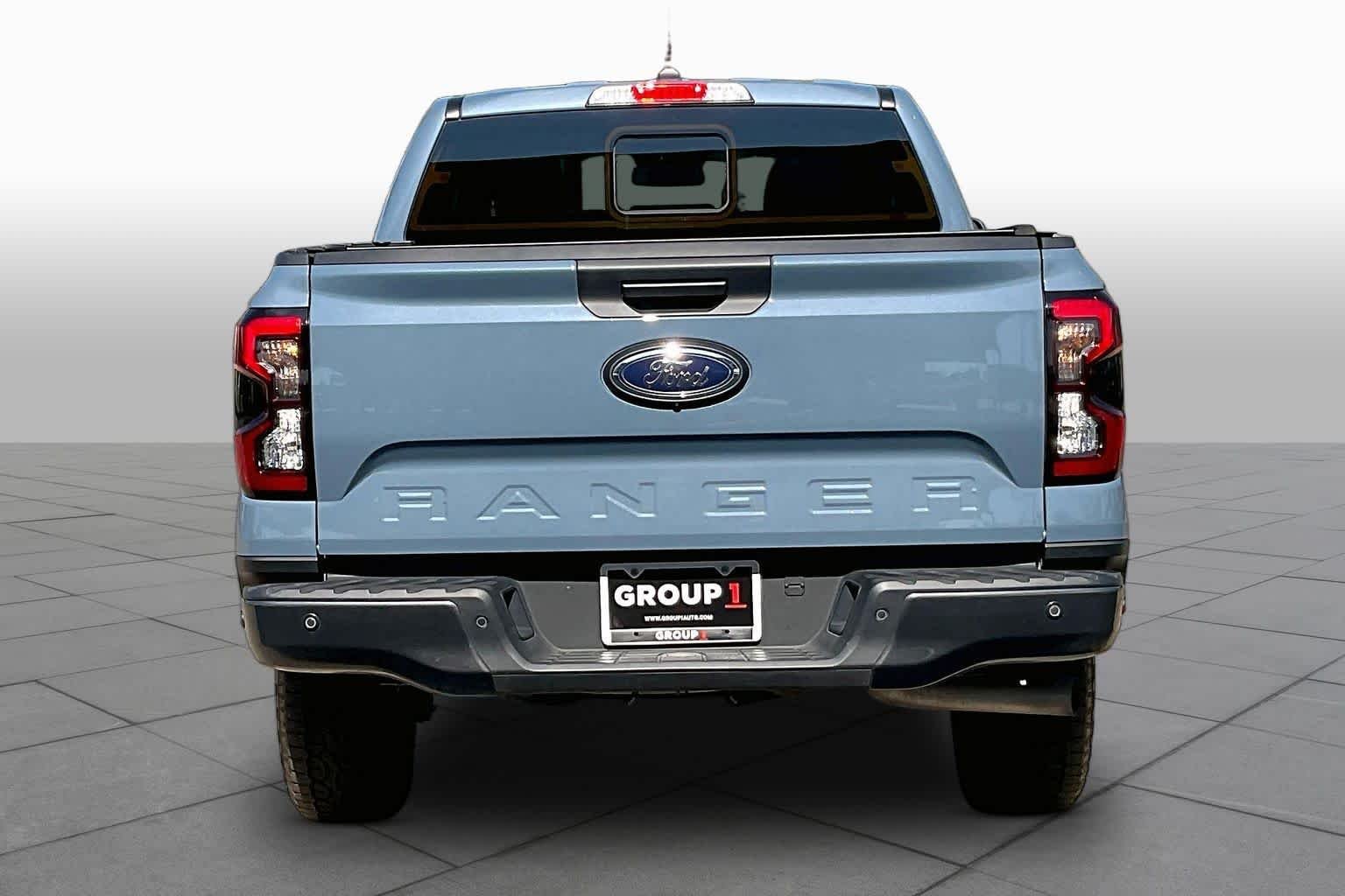 Used 2024 Azure Gray Metallic Tri-Coat Ford LARIAT image 5