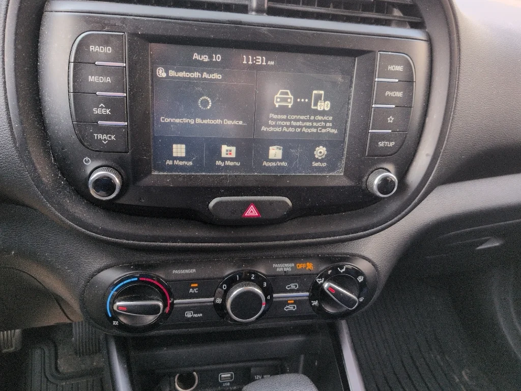 Used 2021 CHERRY BLACK Kia LX image 10