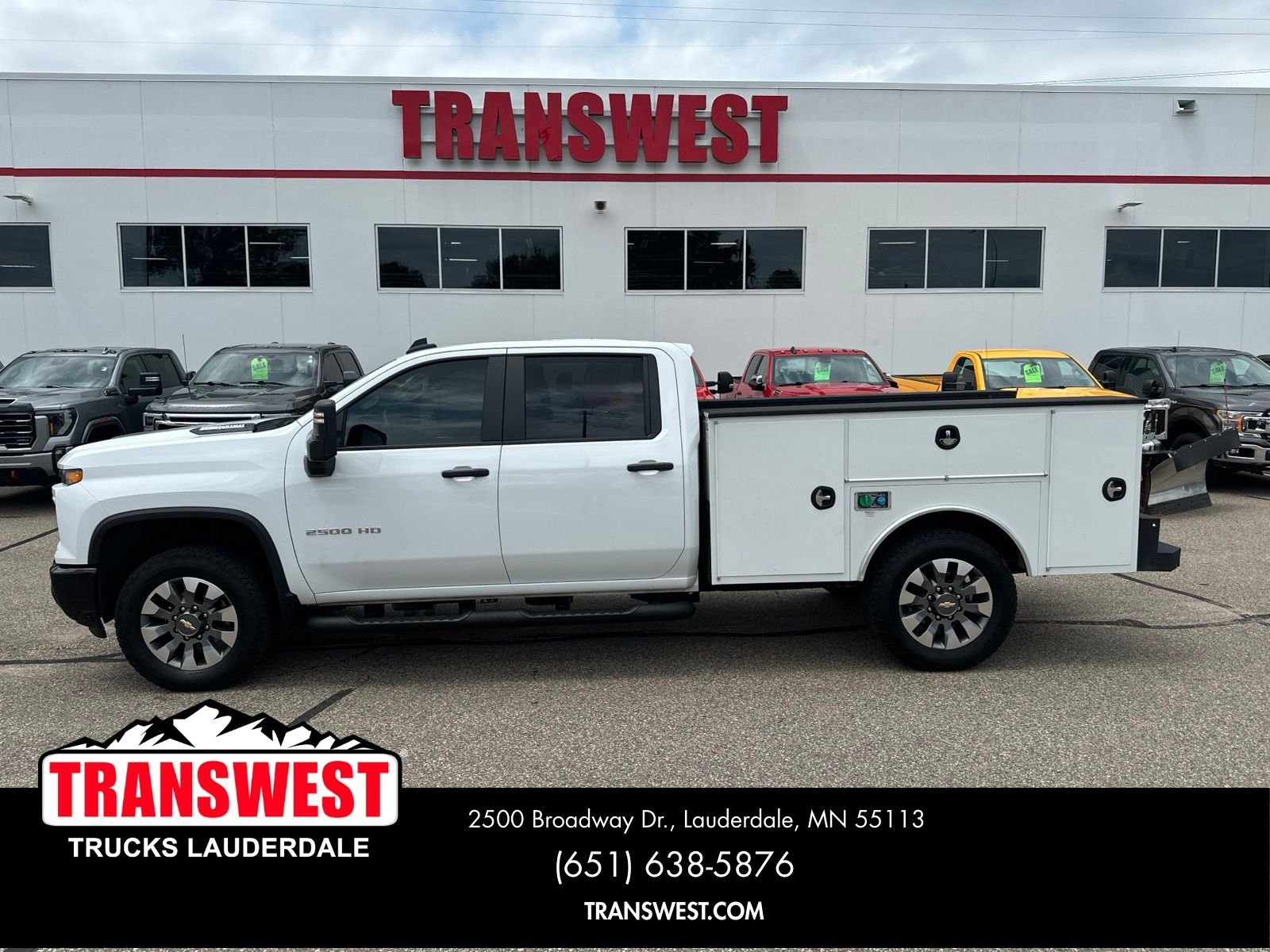 Used 2025 Chevrolet Silverado 2500HD Custom with VIN 1GC4KMEY5SF305673 for sale in Minneapolis, Minnesota