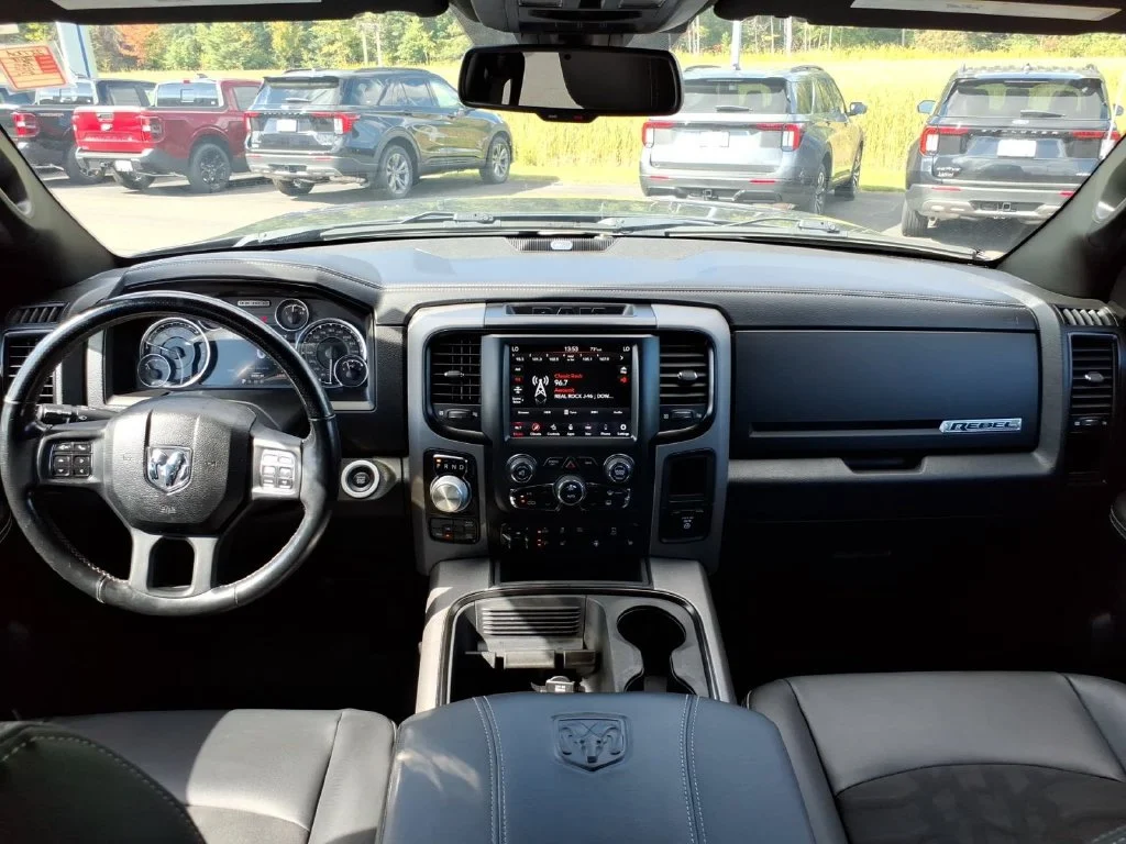 Used 2018 Granite Crystal Clearcoat Metallic Ram Rebel image 14