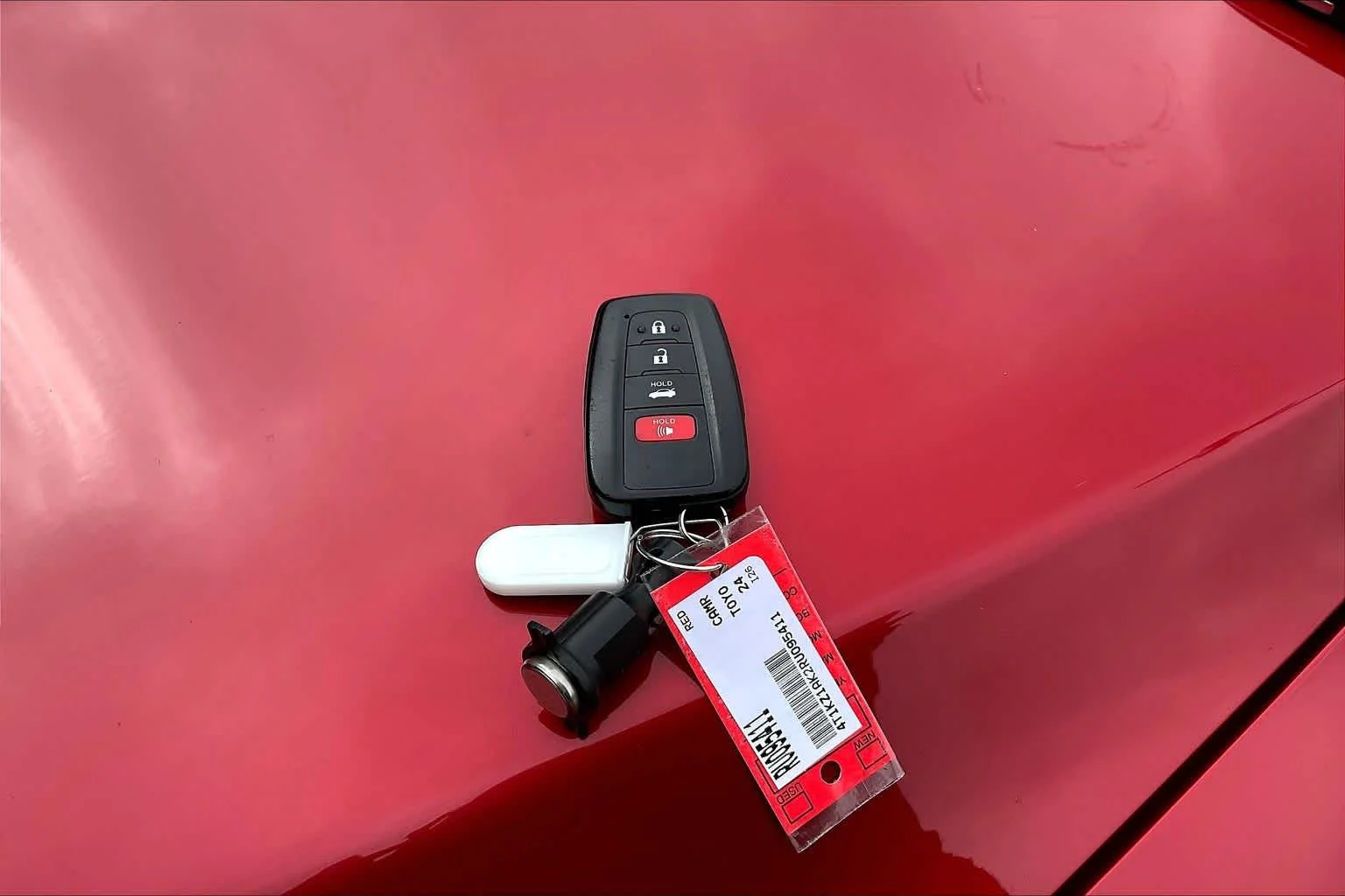 Used 2024 Supersonic Red Toyota XSE V6 image 15