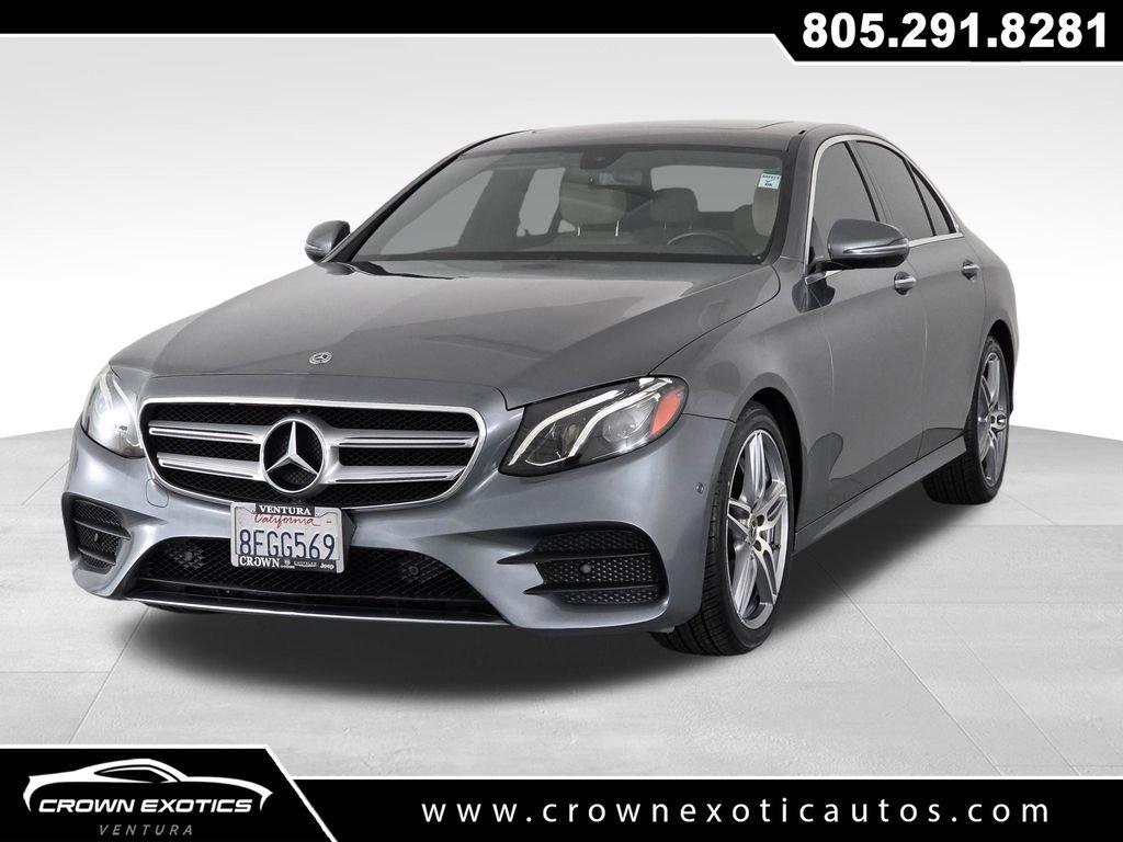 Used 2018 Gray Mercedes-Benz E 300 image 3