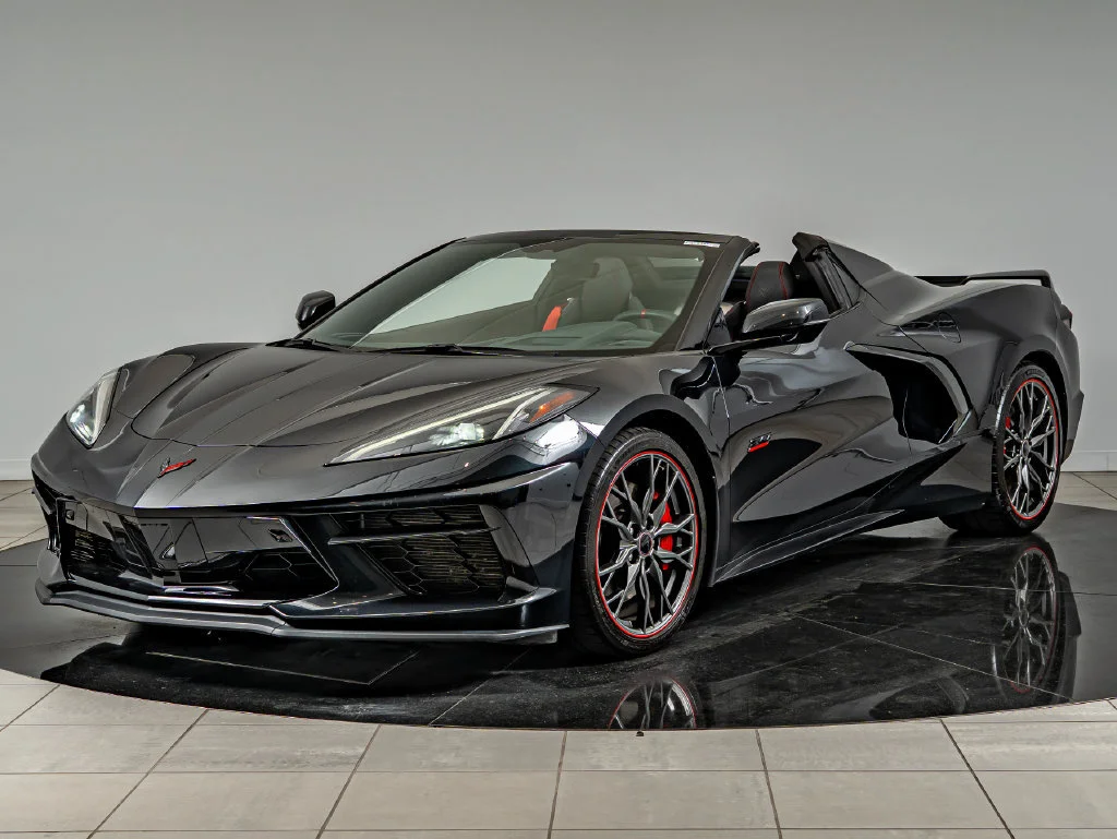 Used 2023 Black Chevrolet Stingray image 2