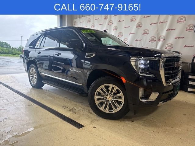 Used 2024 GMC Yukon SLT with VIN 1GKS2BKD1RR186160 for sale in Kansas City