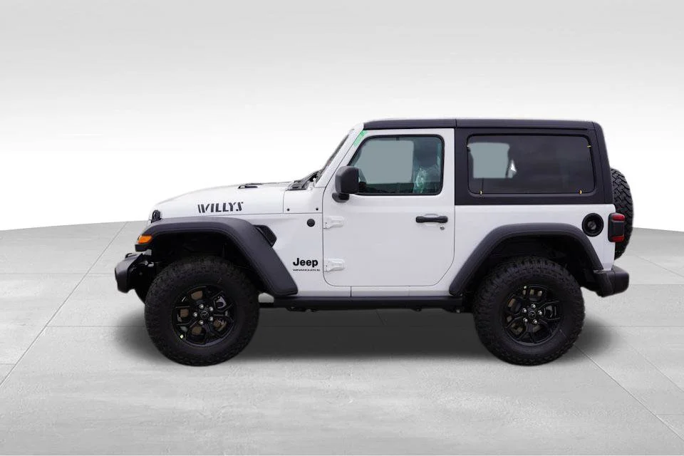 New 2026 Bright White Clear-Coat Exterior Paint Jeep Willys image 6