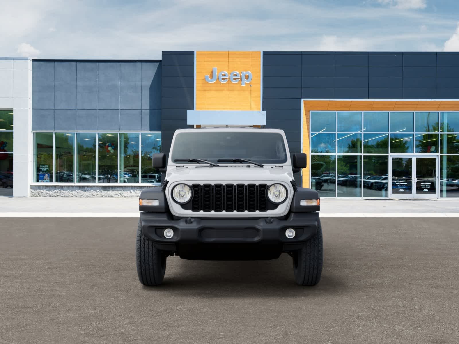 New 2026 Bright White Clearcoat Jeep Sport image 6