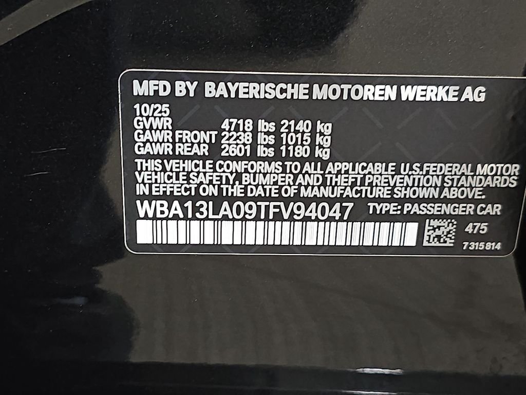 Used 2026 Black Sapphire Metallic BMW 330i image 34
