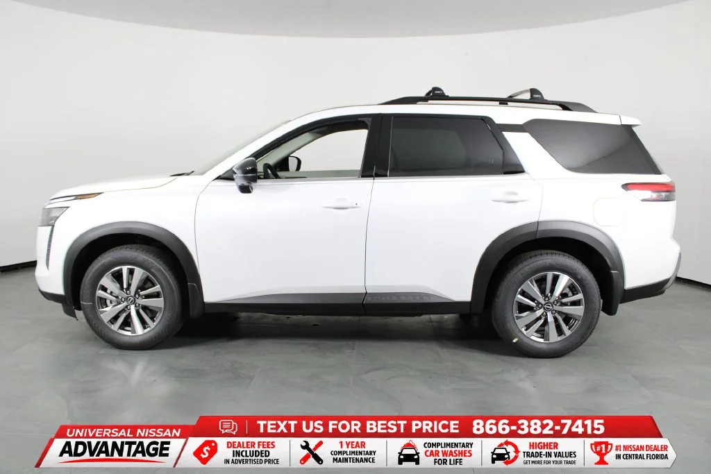 New 2026 Everest White Pearl TriCoat Nissan SL image 8