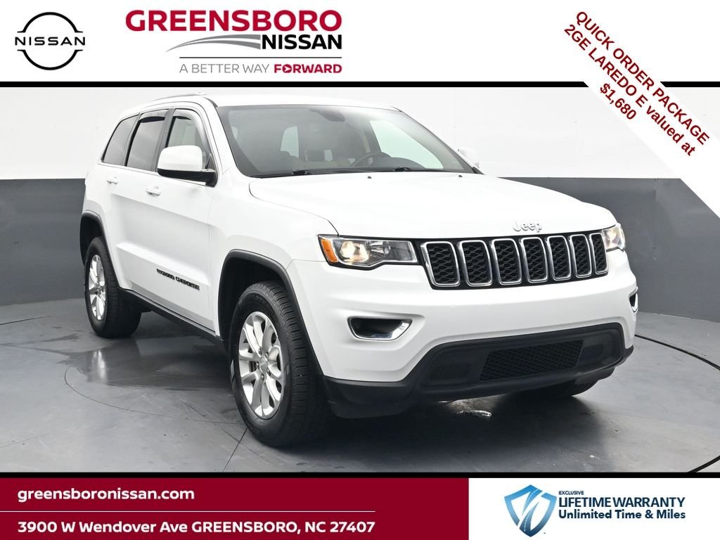 Used 2022 White Jeep Laredo E image 1