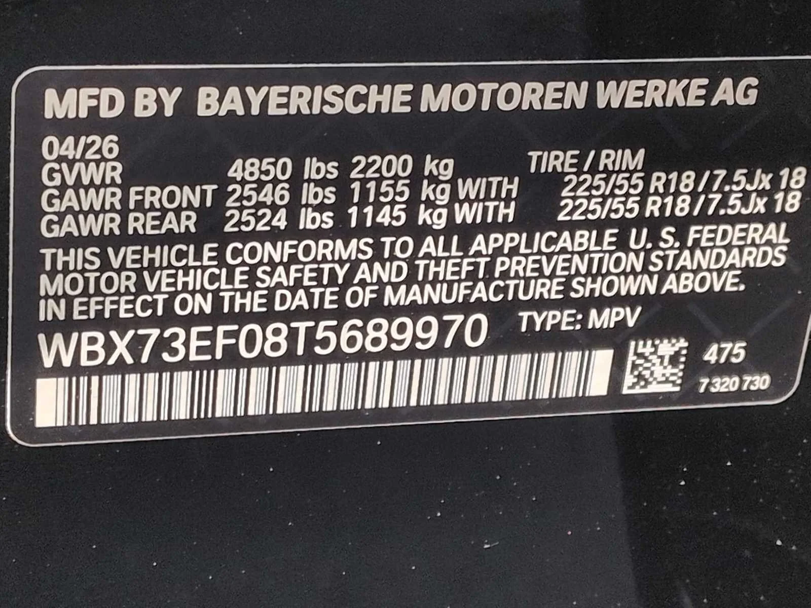 Used 2026 Black Sapphire Metallic BMW xDrive28i image 38
