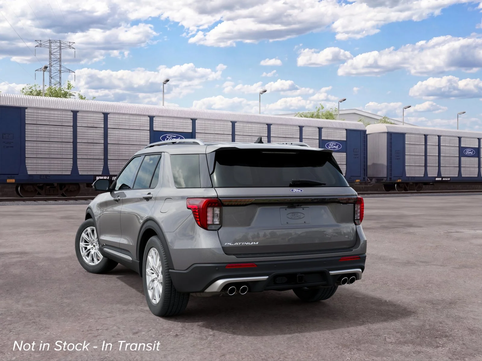 New 2027 Carbonized Gray Metallic Ford Platinum™ image 8