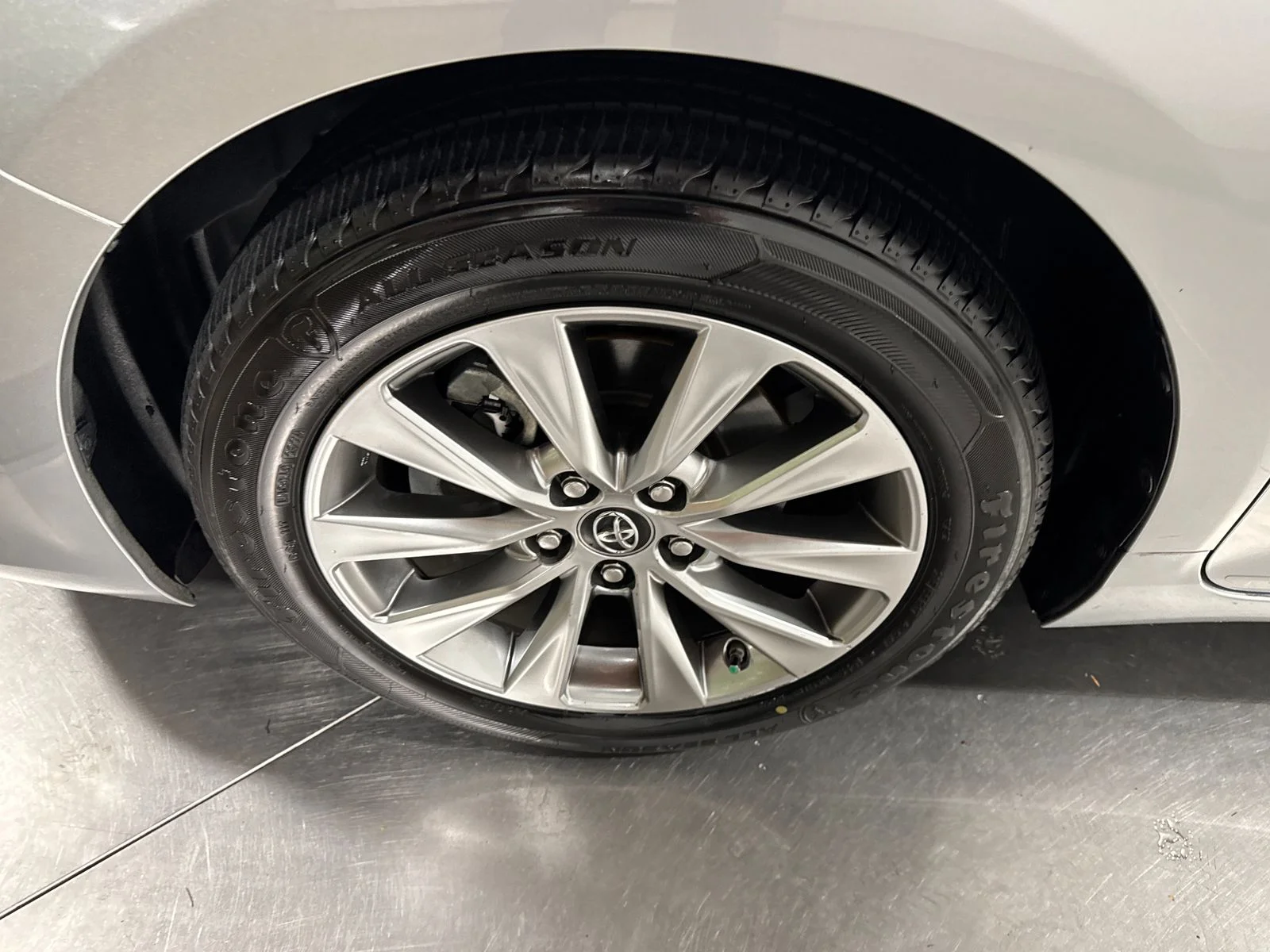 Used 2016 Celestial Silver Metallic Toyota XLE image 2