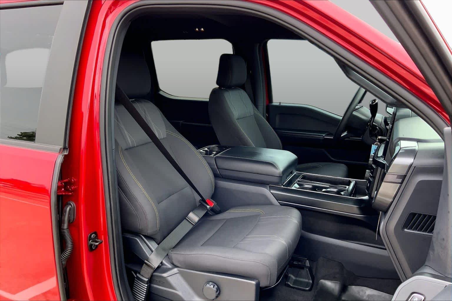 Used 2025 Rapid Red Metallic Tinted Clearcoat Ford STX image 9