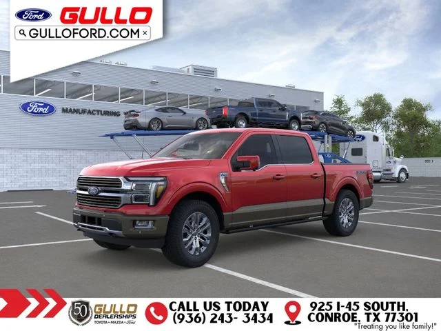 New 2026 Ruby Red Metallic Tinted Clearcoat Ford King Ranch image 1