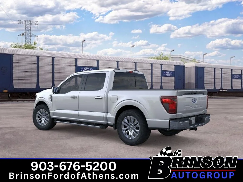 New 2026 Iconic Silver Metallic Ford XLT image 4