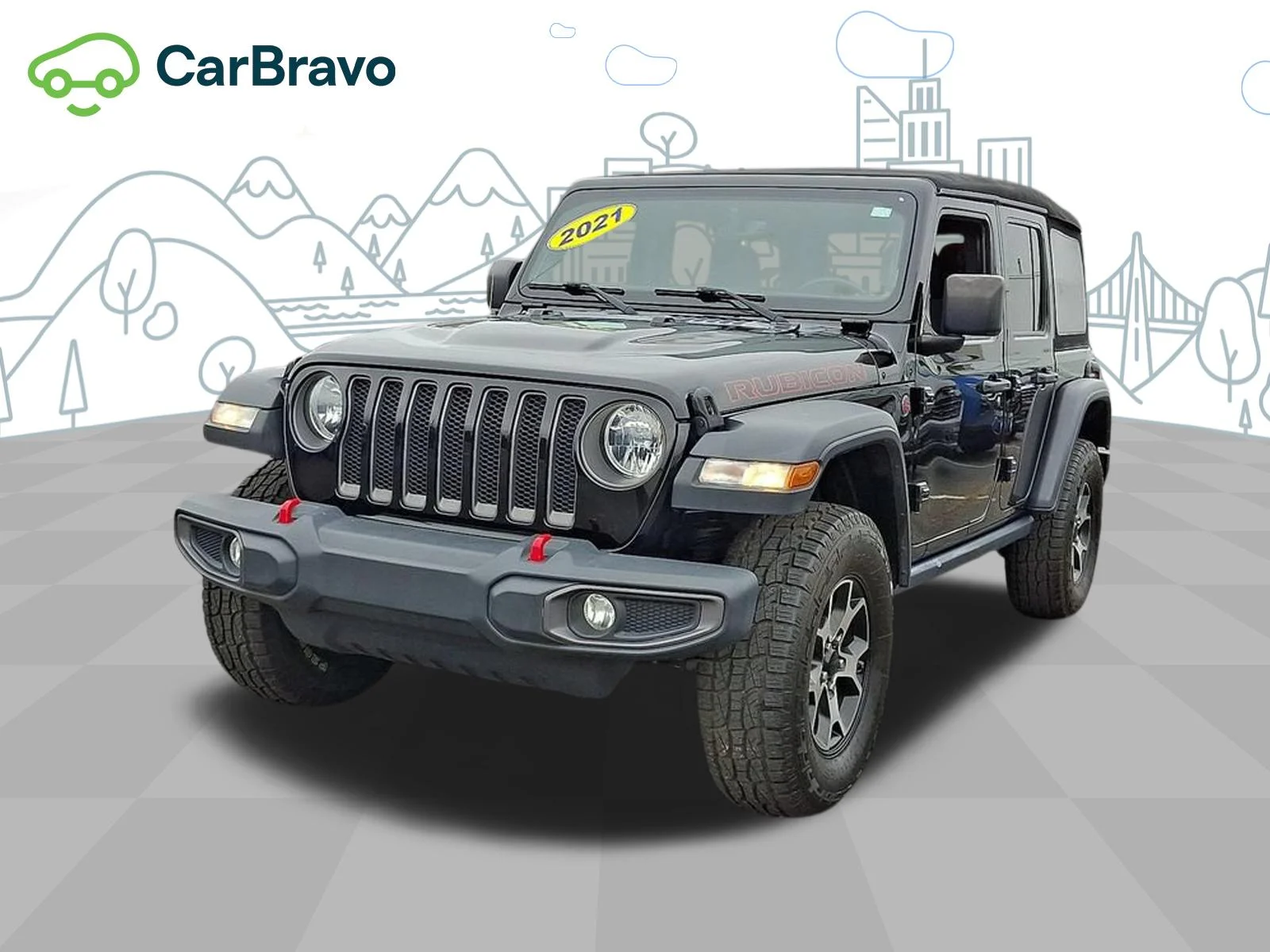 Used 2021 Black Jeep Rubicon 4X4 image 33