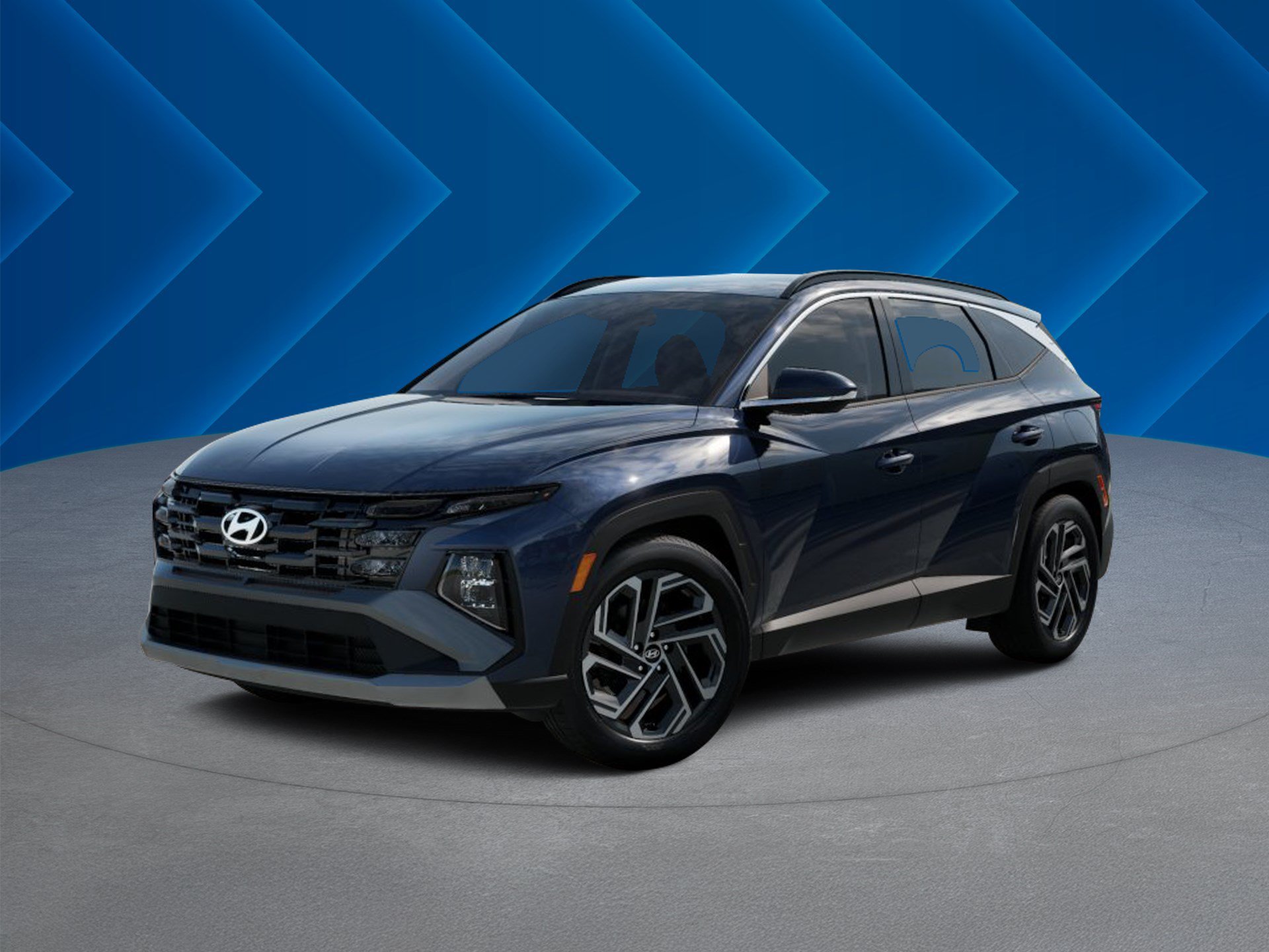 New 2026 Atlantis Blue Hyundai SEL Plus AWD image 2