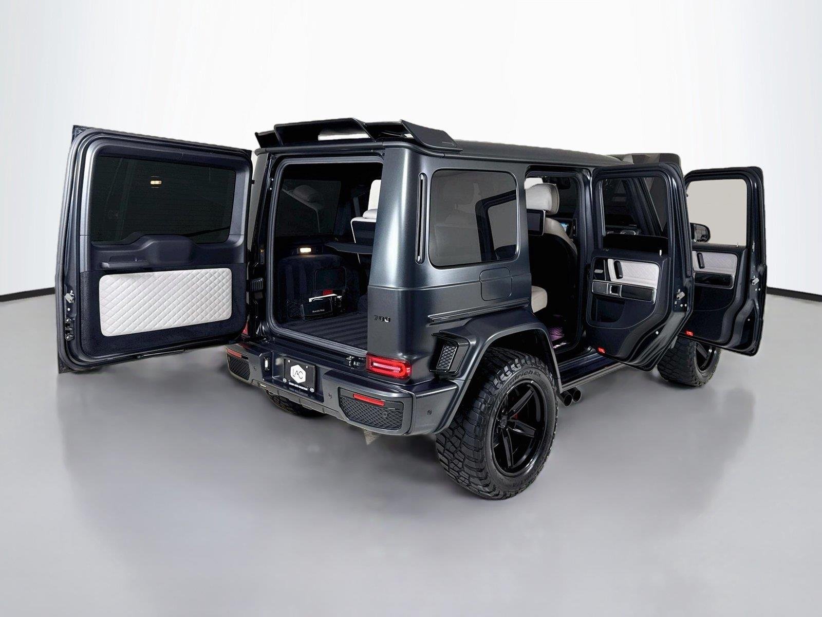 Used 2020 designo Night Black Magno Mercedes-Benz AMG® G 63 | Brabus Widebody | Factory Matte Black image 45
