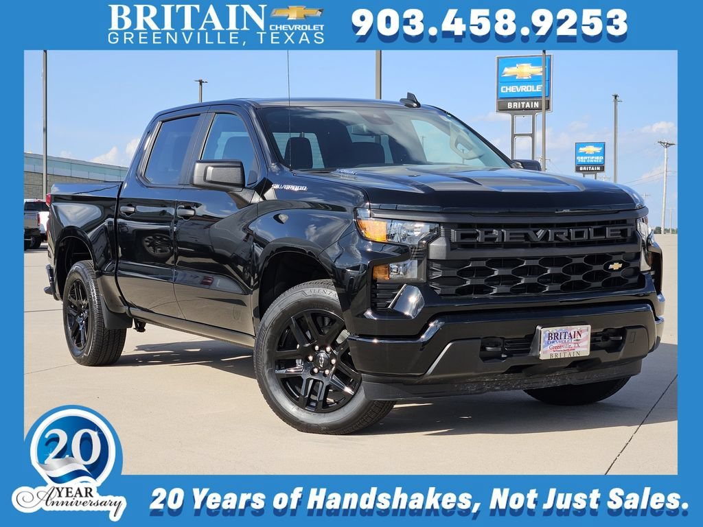 Certified Used 2026 Black Chevrolet Custom image 1