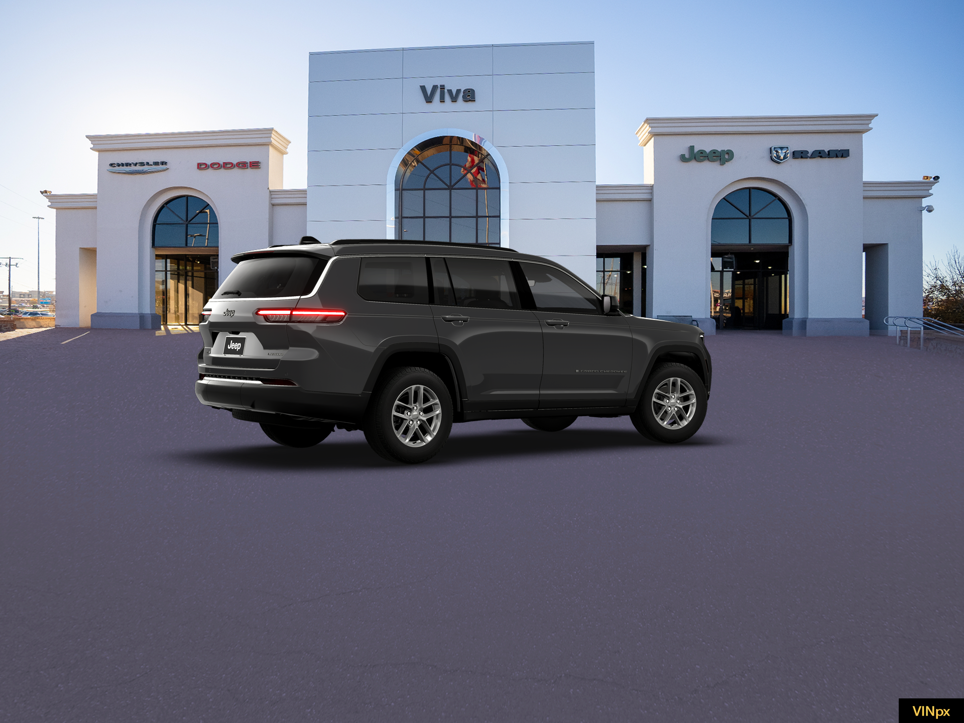 New 2026 Baltic Gray Metallic Clear-Coat Exterior Paint Jeep Laredo X image 8