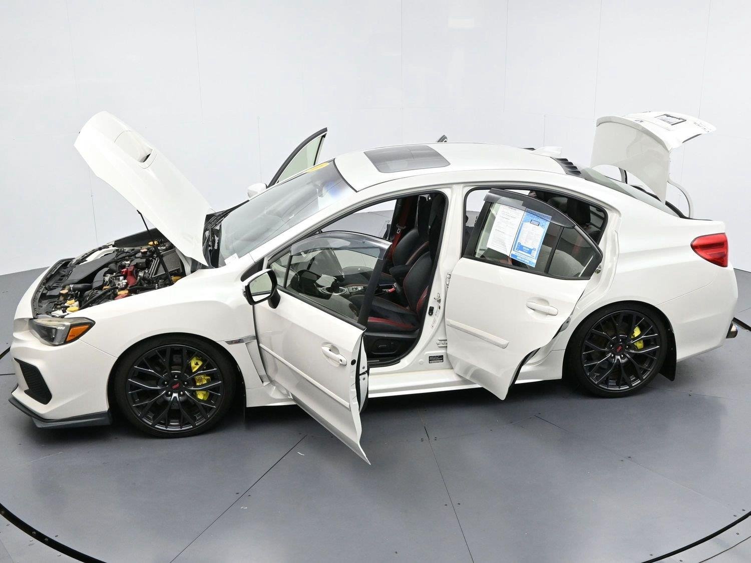 Used 2018 Crystal White Pearl Subaru STI Limited image 46