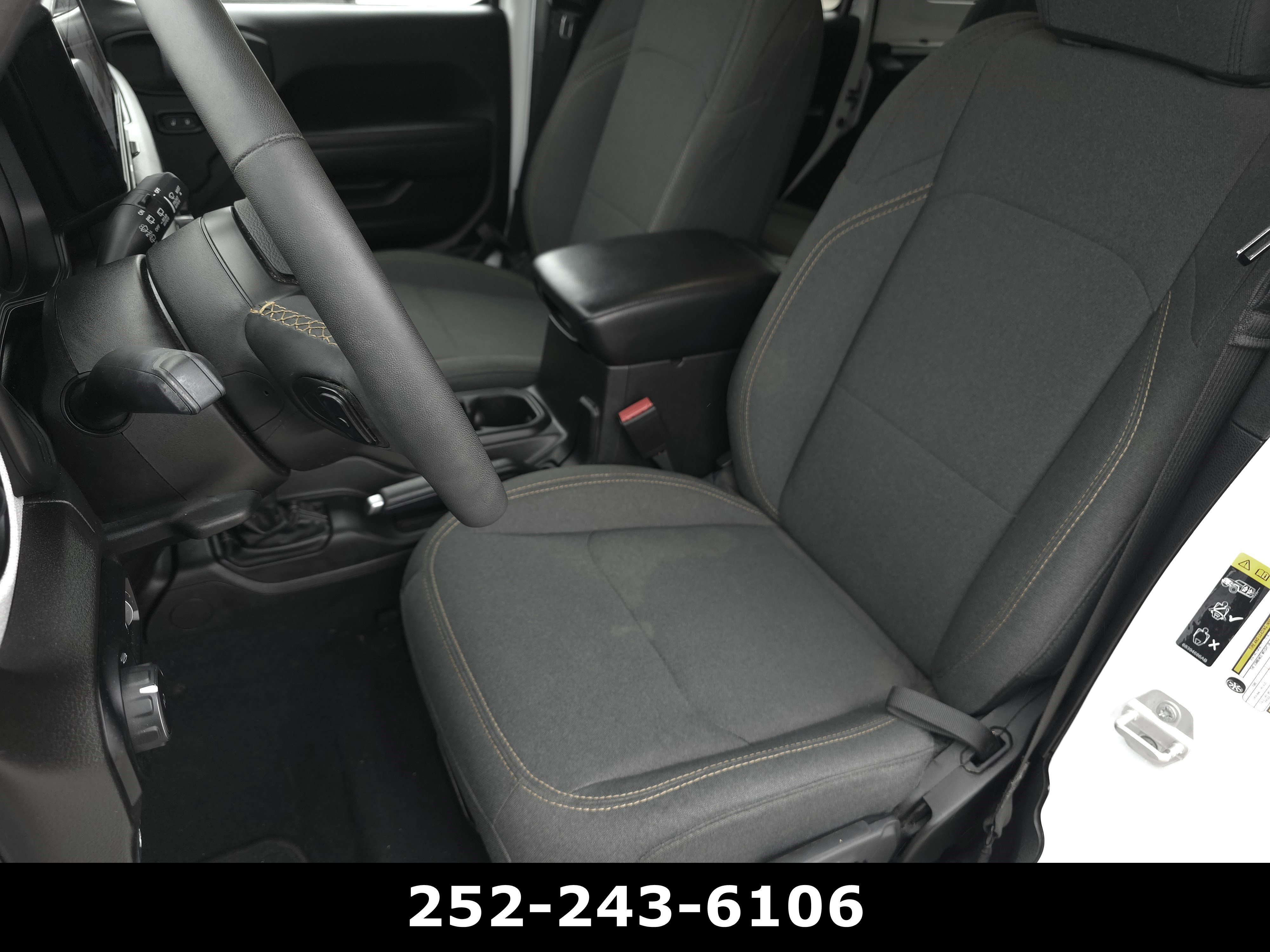 Used 2024 Bright White Clearcoat Jeep Sport S image 9