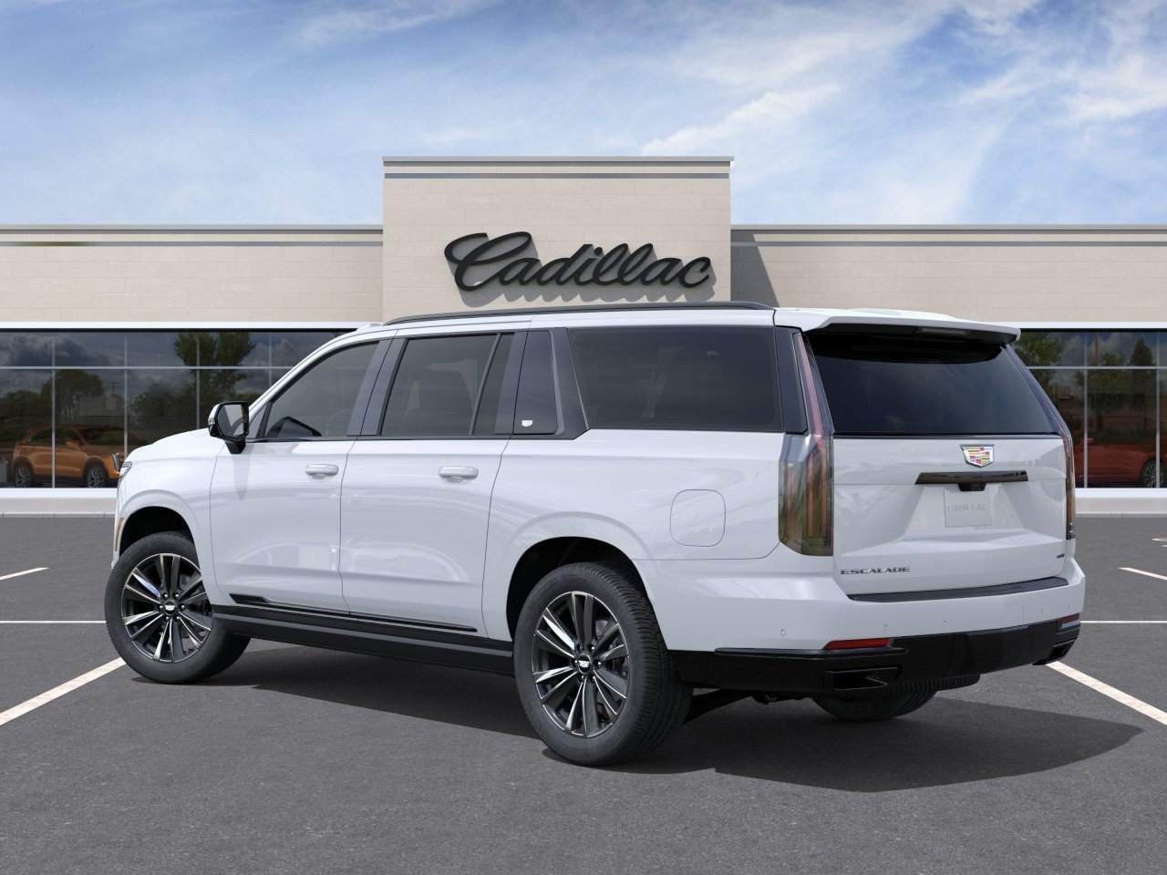 New 2026 Vibrant White Tricoat Cadillac Sport image 3