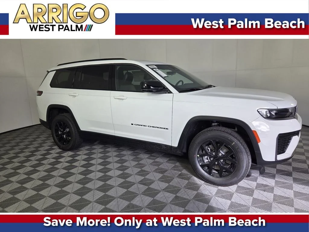 New 2026 Bright White Clear-Coat Exterior Paint Jeep Laredo Altitude image 1