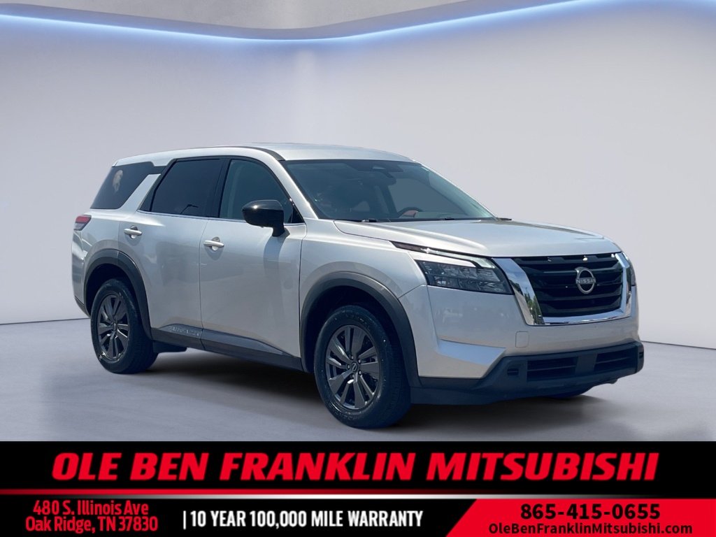 Used 2023 Brilliant Silver Metallic Nissan S image 1