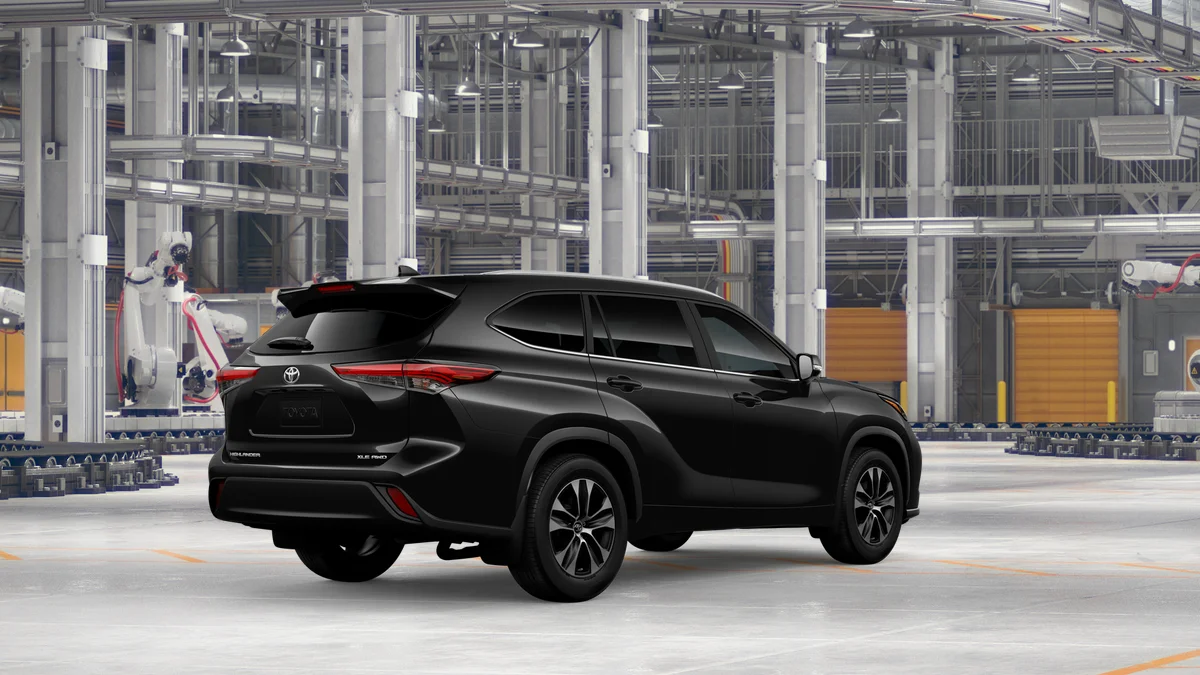 New 2026 Midnight Black Metallic Toyota XLE image 10