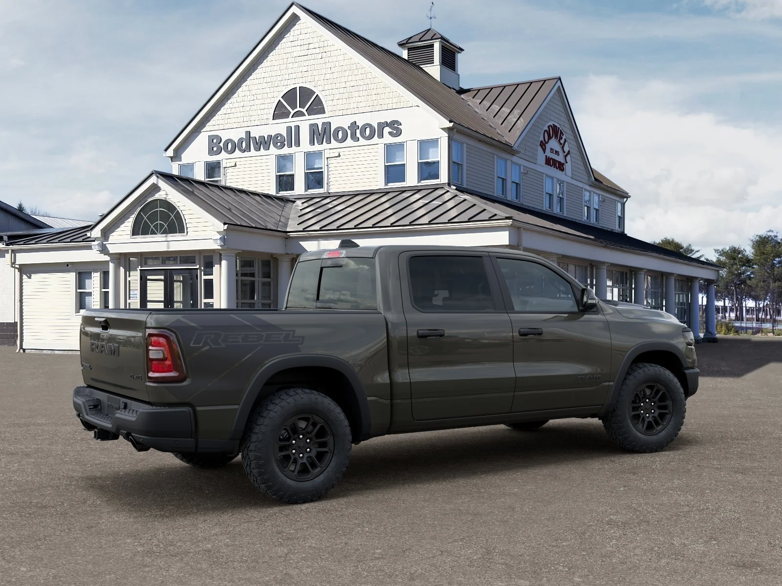 New 2027 Tank Exterior Paint RAM Rebel 4x4 Crew Cab 5