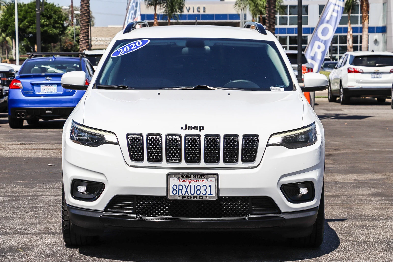 Used 2020 Jeep Cherokee Altitude with VIN 1C4PJLLB9LD577729 for sale in Cerritos, CA