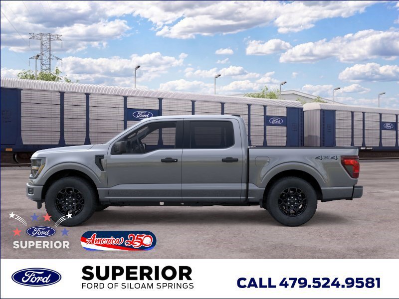New 2026 Carbonized Gray Metallic Ford STX image 3