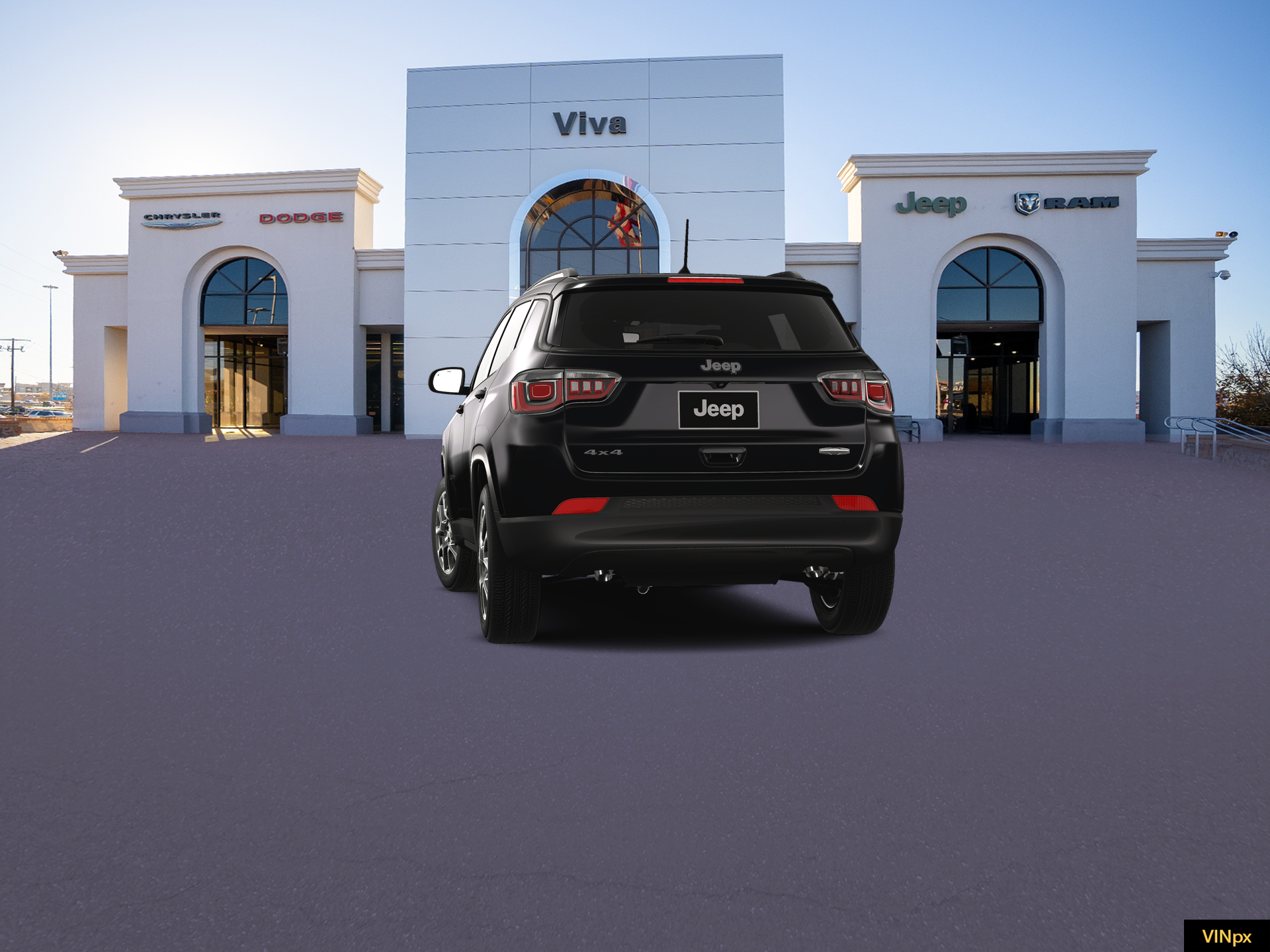New 2026 Diamond Black Crystal Pearl-Coat Exterior Paint Jeep Latitude image 13