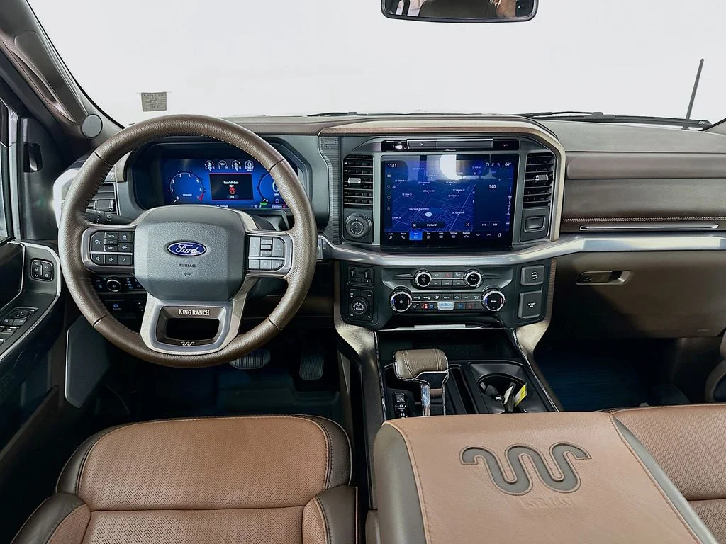 Used 2025 Blue Metallic Ford King Ranch image 25