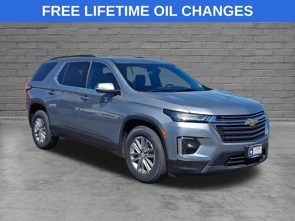 Used 2023 Sterling Gray Metallic Chevrolet LT Cloth image 1