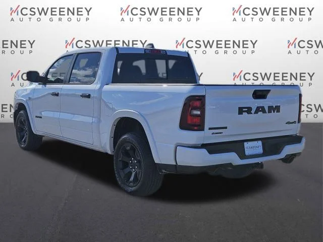 New 2026 Bright White Clear-Coat Exterior Paint RAM Big Horn/Lone Star image 3