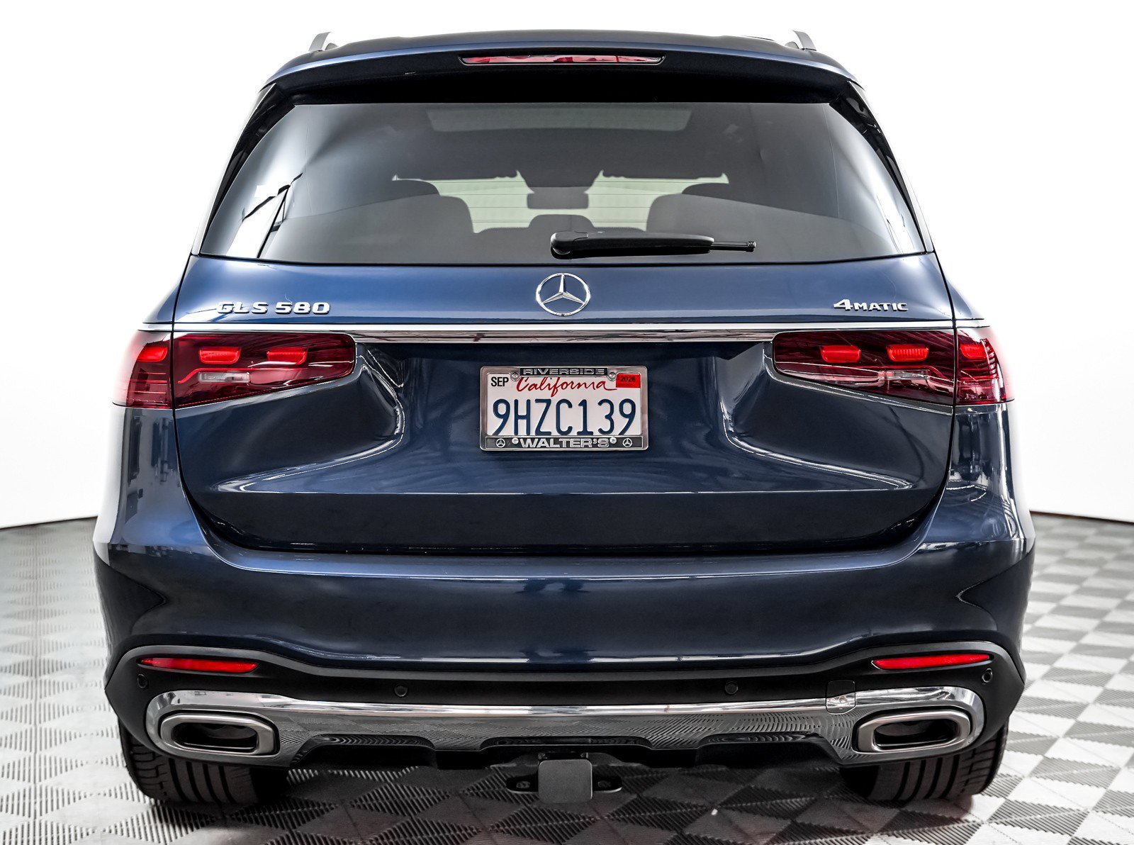 Certified Used 2024 Twilight Blue Metallic Mercedes-Benz GLS 580 4MATIC® SUV image 11