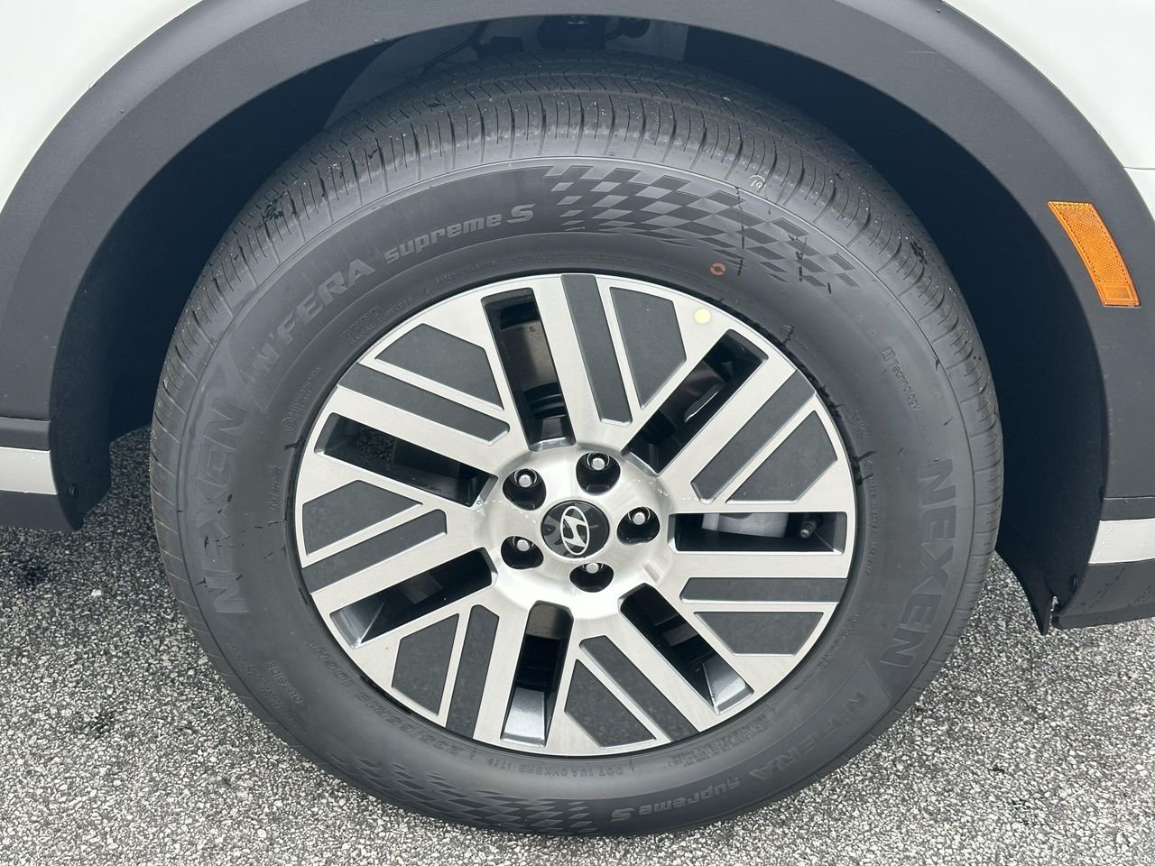 New 2026 Creamy White Pearl Hyundai Blue SEL Premium 7P image 12